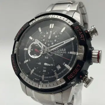 SEIKO PULSAR 손목시계 작동품 세이코 파르사르 크로노그래프