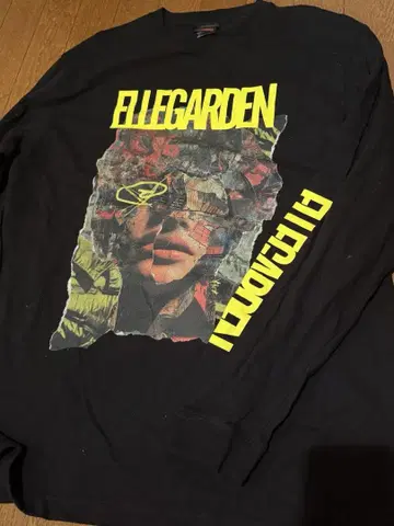 ELLEGARDEN 그래픽 T셔츠 XL 블랙