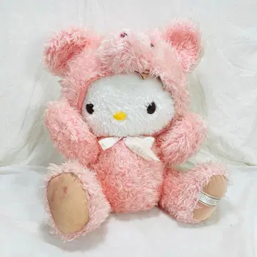 헬로키티 봉제 인형 산리오 LL 사이즈 일본 한정품 인형옷