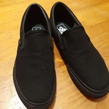 새상품 VANS 슬립온 블랙 26.0cm 블랙 반스