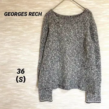 GEORGES RECH 크루넥 니트 [ S ] 스웨터 풀오버 0500