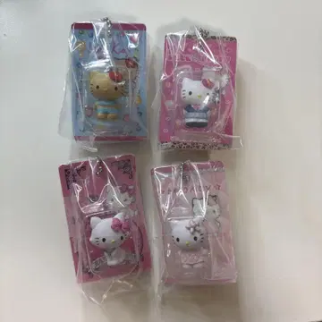 헬로키티 패키지 미니어처 컬렉션 가챠 4종류