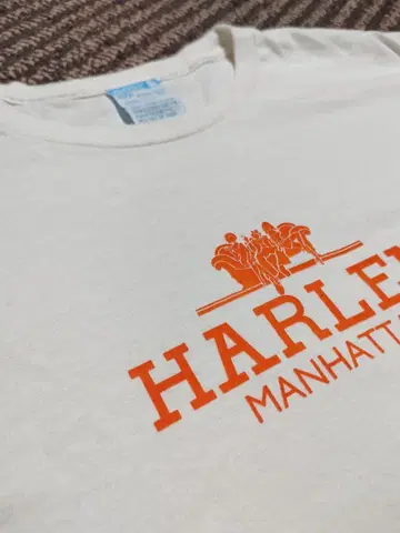 HARLEM MANHATTAN T셔츠 화이트