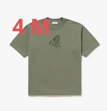 [ 즉시 발송 ] 모스라 M 고질라 라코스테 T셔츠 LACOSTE