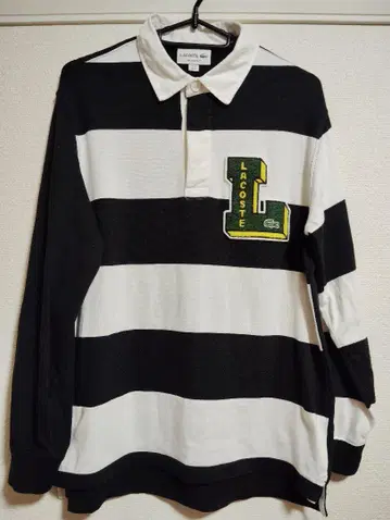 LACOSTE 스트라이프 피케 셔츠 US XS