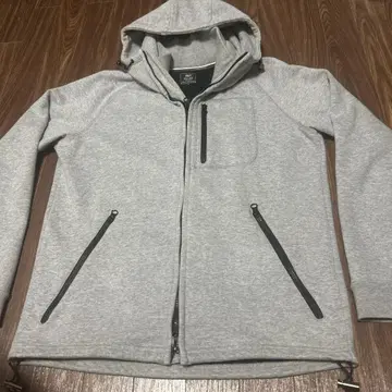 BEAMS 그레이 후드 부착 후드티 M 사이즈
