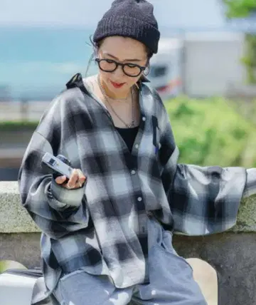 니코앤드 [be with M] 미사요 컬러풀 체크 셔츠