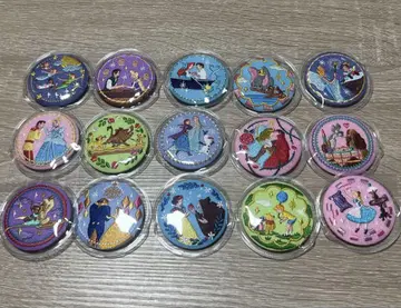 Disney Characters 자수 캔뱃지 비스킷 컴플리트