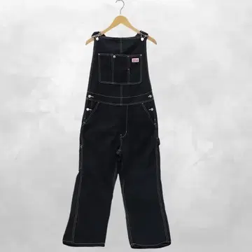 X-LARGE TC 커버올 화이트 스티치 오버롤 S