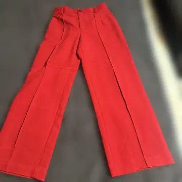 ZARA 레드 슬랙스 S 사이즈