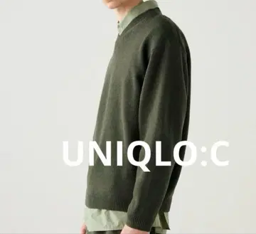 새상품 UNIQLO:C 유니클로 씨 릴랙스 V넥 스웨터