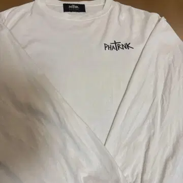 PHATRNK 긴팔 티셔츠 화이트