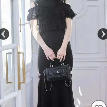michellMacaron 앙상블 튤 원피스