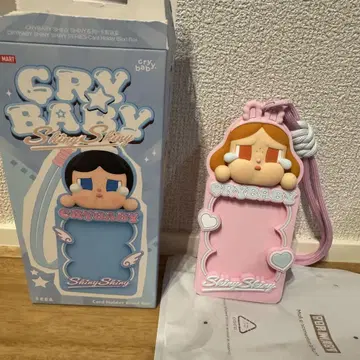 POPMART CRYBABY SHINY 카드 케이스