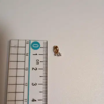 핑크 다이아몬드 핑크 골드 참 k14