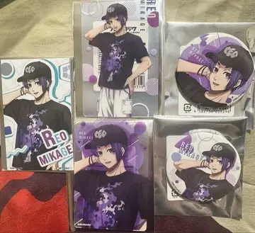 블루 록 트레이닝 의류 style 캔뱃지 클리어 카드 미카게 레오