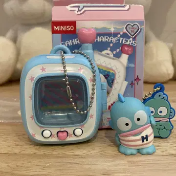 산리오 miniso 포켓 엘프 한교동 키링 피규어