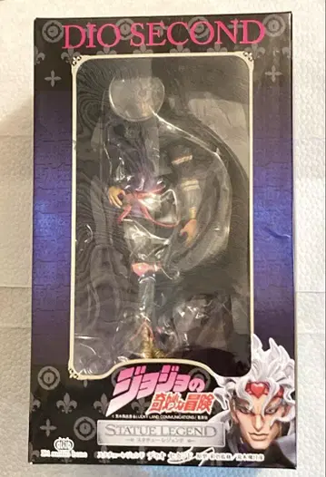 죠죠의 기묘한 모험 3부 스타츄 레전드 DIO 피규어 블랙