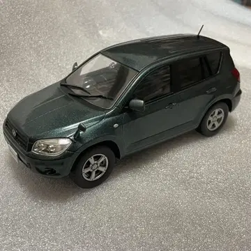 컬러 샘플 도요타 RAV4 미니카 다크 그린