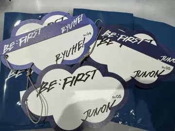 BE:FIRST 하늘 시크릿 포토 카드 택 JUNON RYUHEI