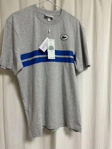 LACOSTE 그레이 티셔츠