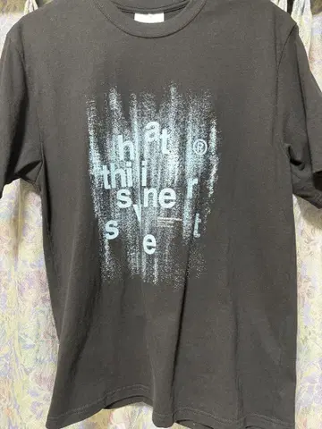 thisisneverthat Brushed Paint Tee Ink