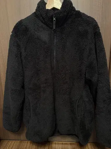 플리스 자켓 XL 블랙 집업
