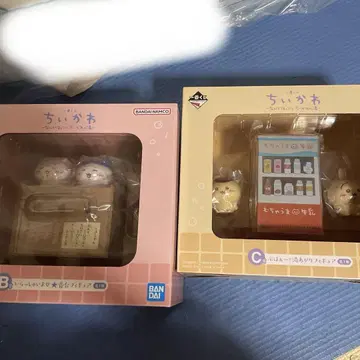 치이카와 제일복권 치이카와 온천 B상 C상 피규어