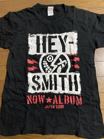 HEY-SMITH NOW ALBUM JAPAN TOUR 셔츠 M