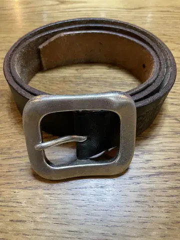 사무라이 크라프트 가죽 벨트 블랙