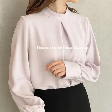 Natural Beauty Basic 드레이프감 블라우스