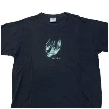 NIRVANA KURT COBAIN SMALL FACE XL 블랙