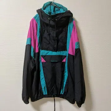 sun ice 나일론 자켓 풀오버 하프 지퍼 스키 90s