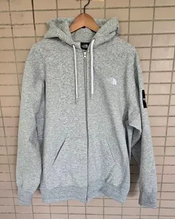 (새상품급) THE NORTH FACE 집업 후드티 그레이 사이즈 XL
