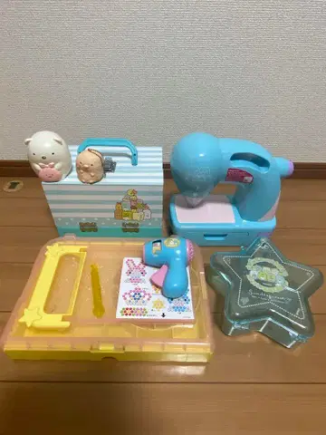 스미코구라시 완구 묶음 판매 메이크 박스 미싱 아쿠아 비즈