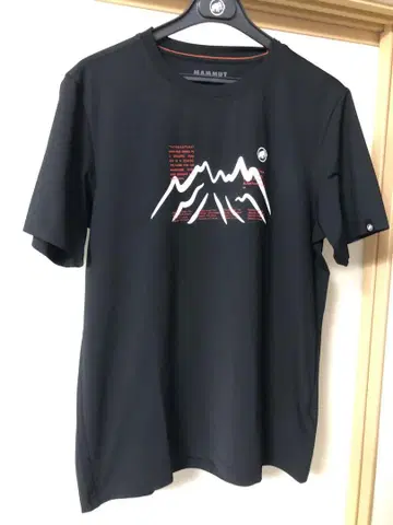 마무트 QD 야츠가타케 프린트 티셔츠 아시아 2XL 사이즈 블랙 새상품
