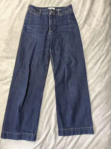 SLOBE IENA LE DENIM 배기 팬츠 네이비 M
