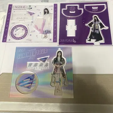 노기자카46 사이토 아스카 아크릴 스탠드 3개 세트 한여름 콘서트 투어