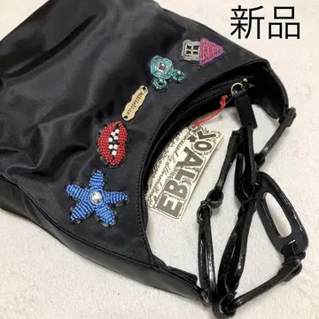 새상품! 알베로베로 원 숄더백 비쥬 체인 블랙 y2k