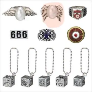 [레어] REBORN 반지&참 진6초화 마레링 백란