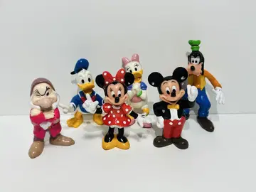 디즈니 레트로 피규어 6개 세트 빈티지