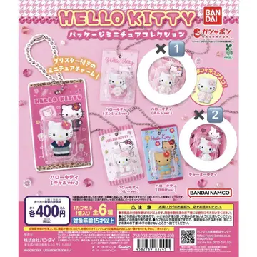 HELLO KITTY 패키지 미니어처 컬렉션