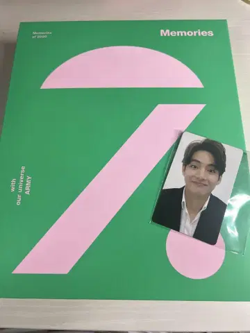 BTS Memories of 2020 DVD 포토 카드 포함