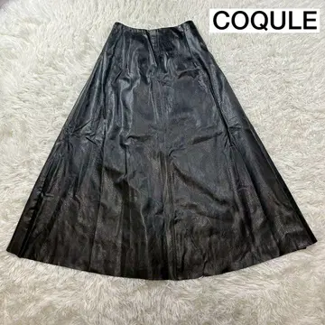 COQULE 블랙 롱 스커트 M 사이즈