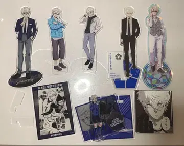 블루 록 나기 아크릴 스탠드 아크릴 블록 묶음 판매 덤 포함