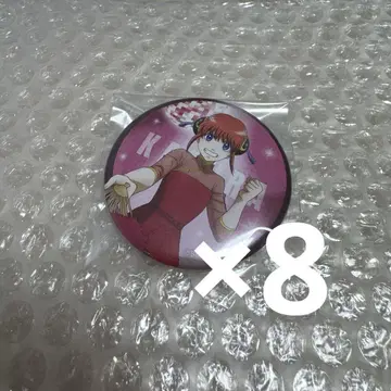 은혼 가라오케 철인 콜라보 캔뱃지 카구라 8
