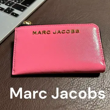 Marc Jacobs 핑크 프래그먼트 케이스 동전 지갑 키케이스 카드