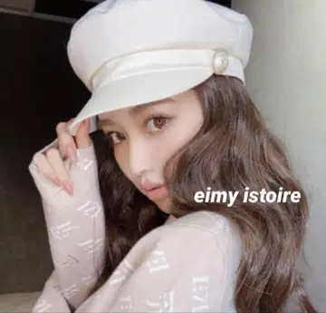 EMpearl 버튼 헌팅 캡 eimy istoire