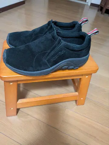 머렐 MERRELL 블랙 스웨이드 24 슬립온 워킹화