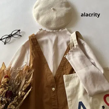 a1695* 아라크리티 코튼 린넨 베스트 베스트